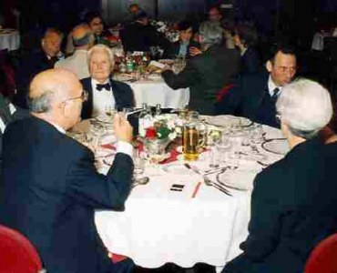 Stephane Du Chateau during banquet in Forum Hotel He passed away in 1999