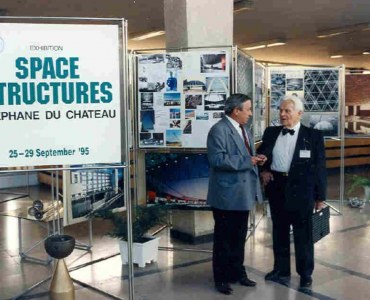 On exhibition presenting His achievements