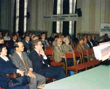 In the front professor Mamoru Kawaguchi with His wife 